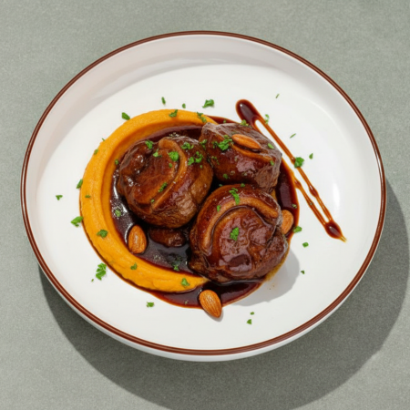 Carrillada de Cerdo al Pedro Ximenez