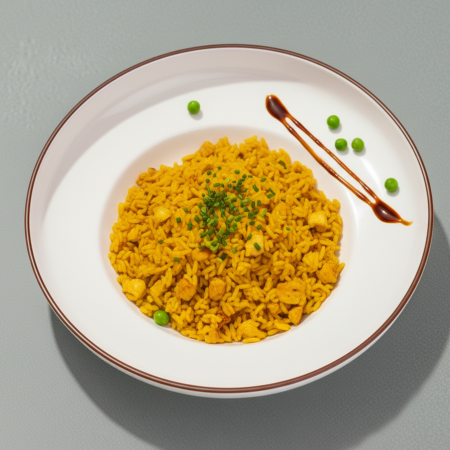 Paella con Pollo Campero